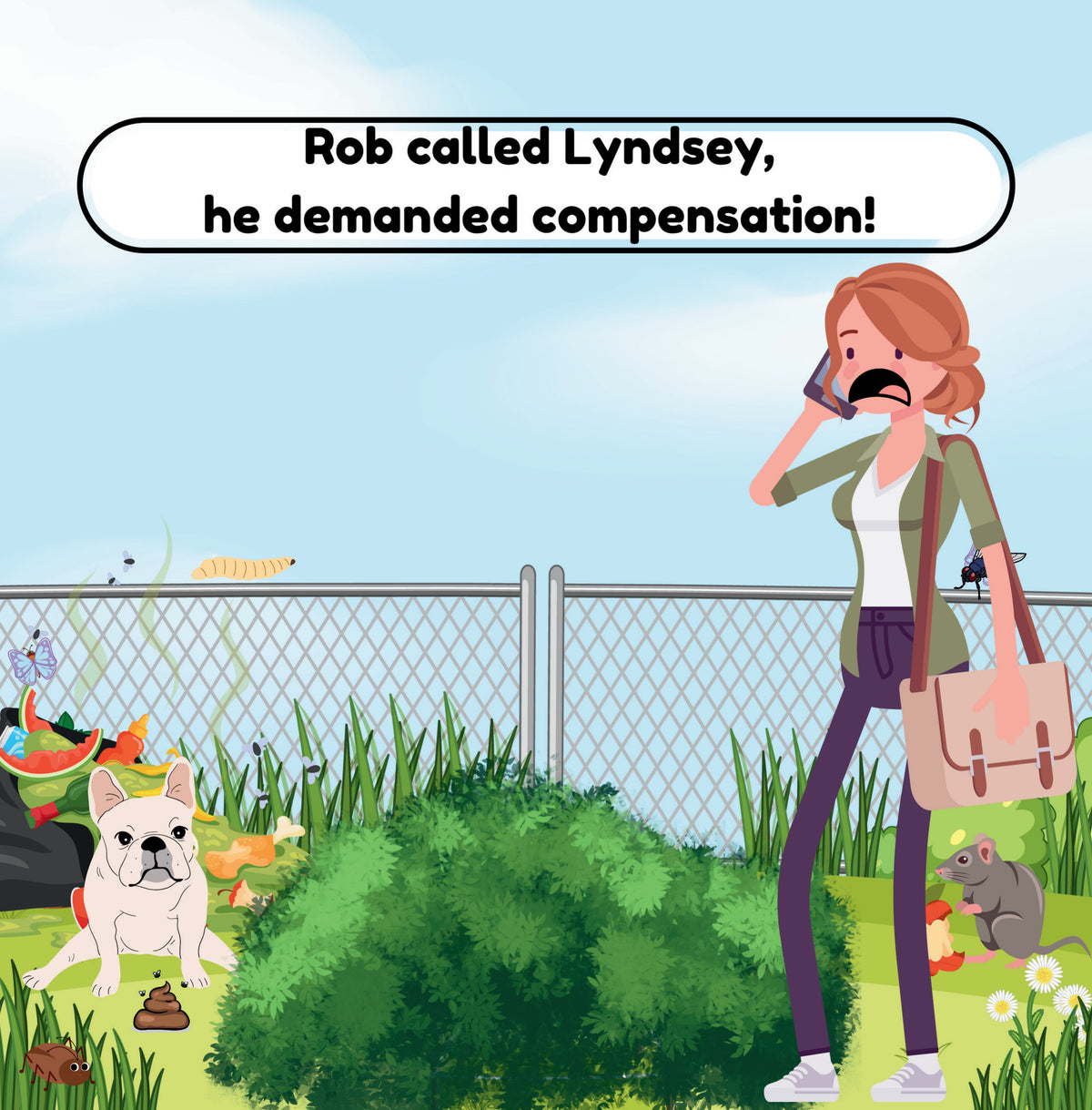 Interior page from Lyndsey's Lady Garden by Jen Jenivive
