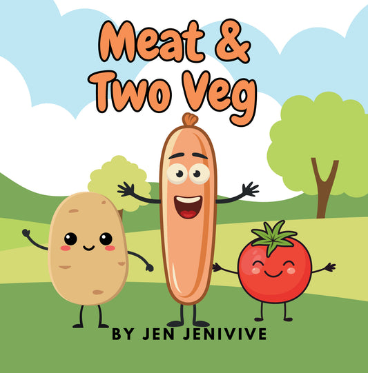 Meat & Two Veg by Jen Jenivive, front cover