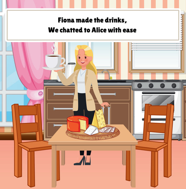 Interior page from Meet My Friend Little Willy by Jen Jenivive