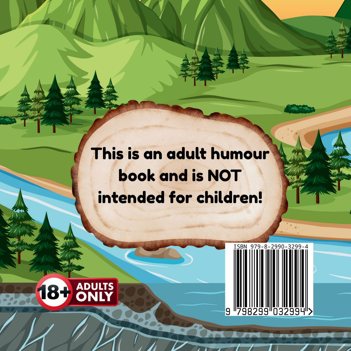 My Beaver Loves Wood by Jen Jenivive, back cover