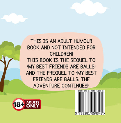 My Best Friends Are Balls Go Caving by Jen Jenivive, back cover