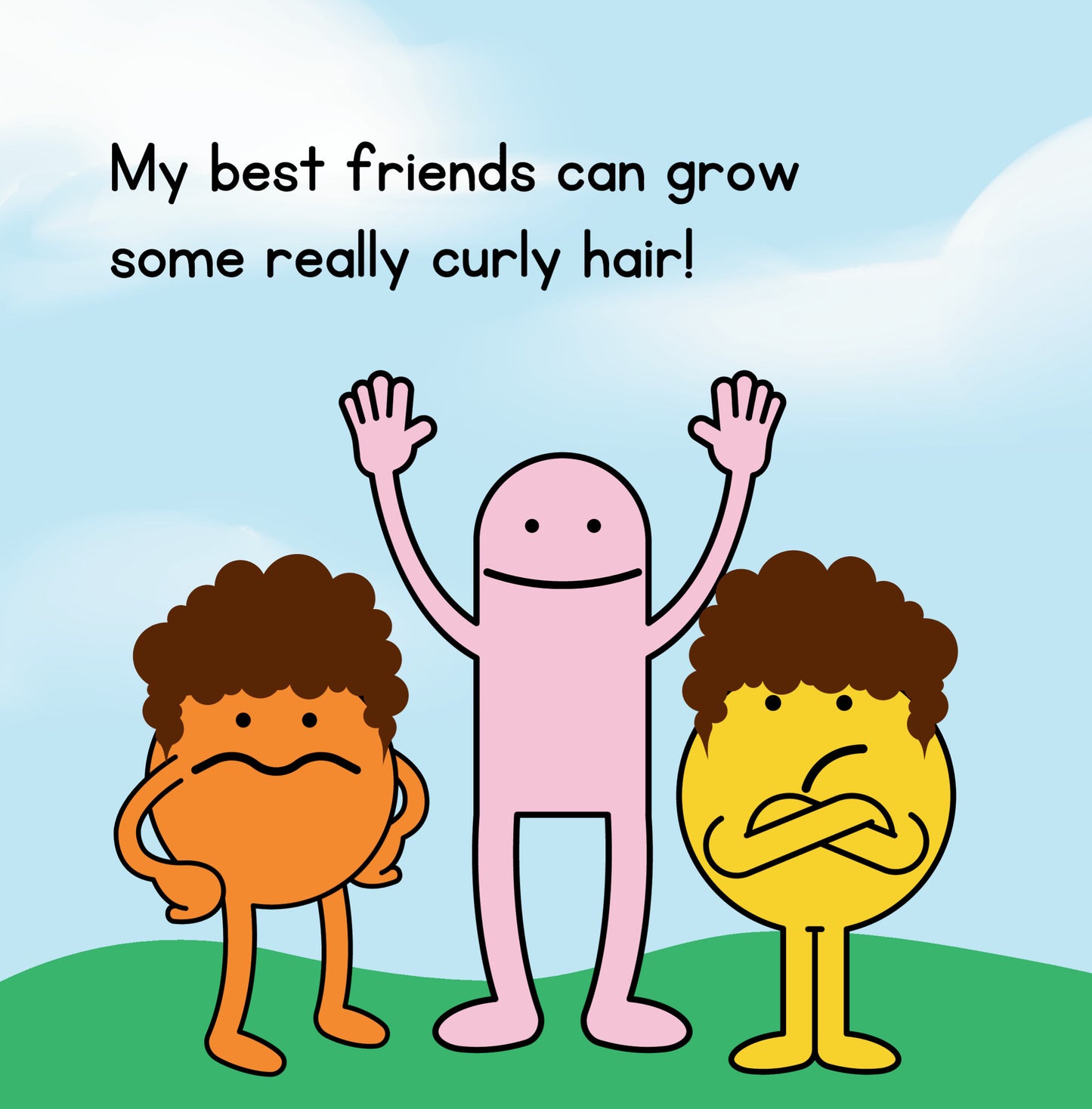 Interior page from My Best Friends Are Balls by Jen Jenivive