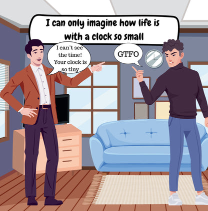 Interior page from My Big Clock by Jen Jenivive