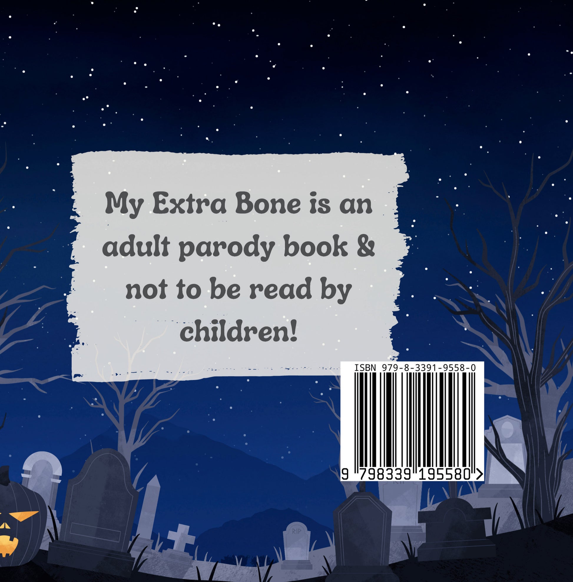 My Extra Bone by Jen Jenivive, back cover