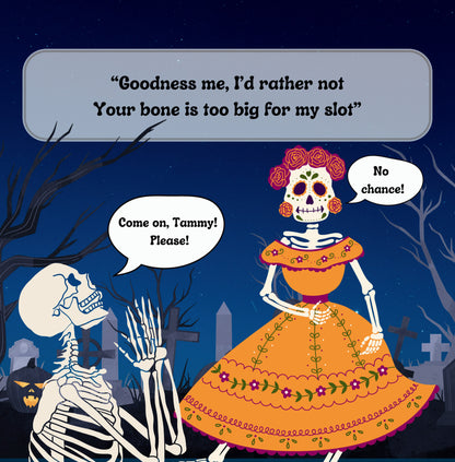Interior page from My Extra Bone by Jen Jenivive