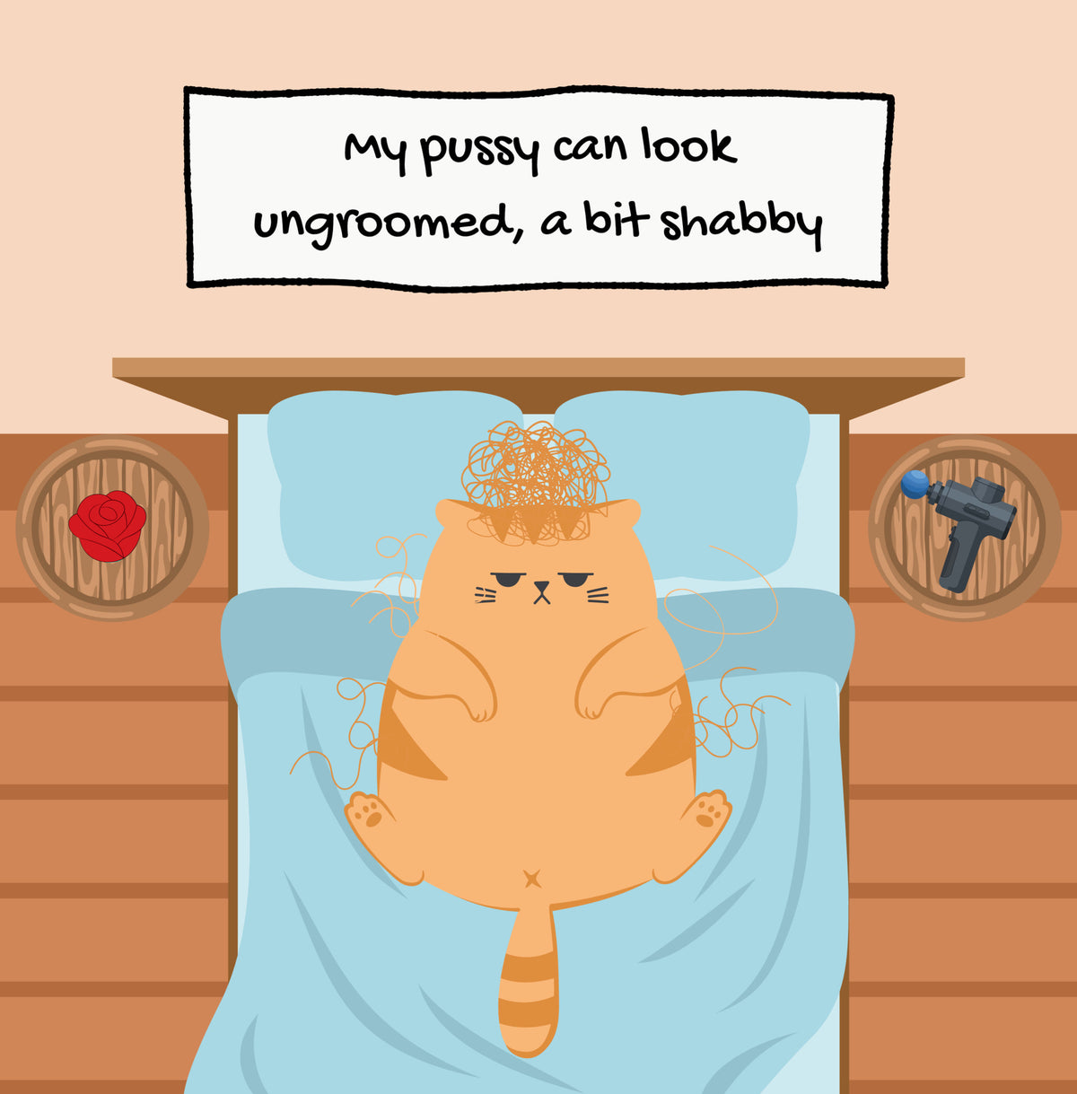 Interior page from My Fat Pussy by Jen Jenivive