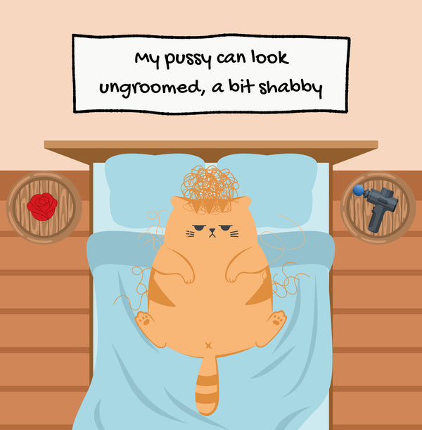 Interior page from My Fat Pussy by Jen Jenivive