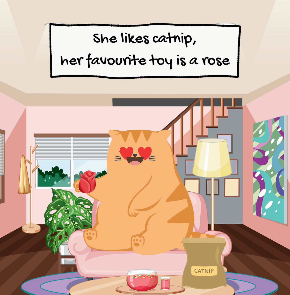 Interior page from My Fat Pussy by Jen Jenivive
