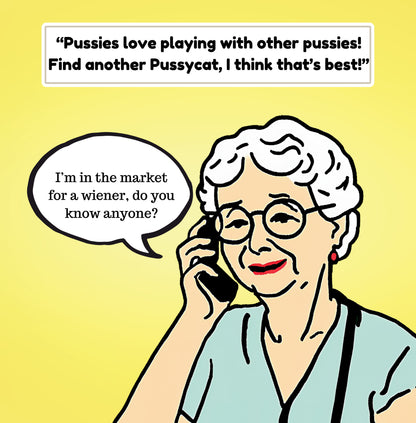 Interior page from My Pussycat Needs A Playmate by Jen Jenivive