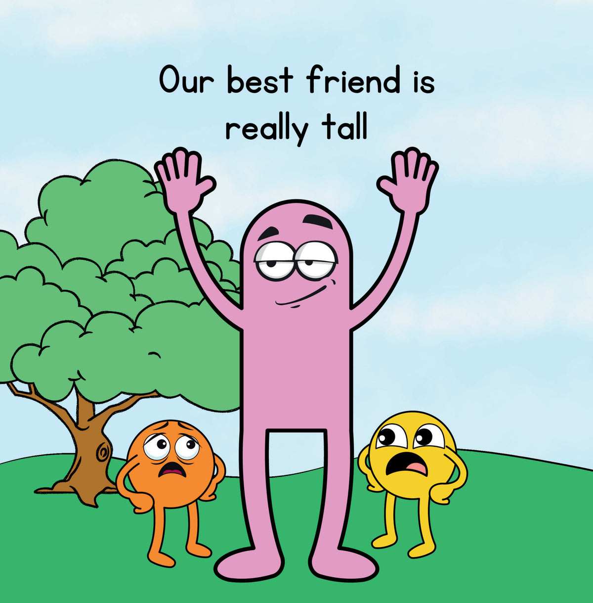 Interior page from Our Best Friend Dicky by Jen Jenivive