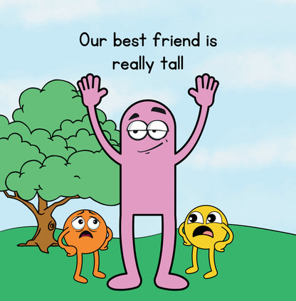 Interior page from Our Best Friend Dicky by Jen Jenivive