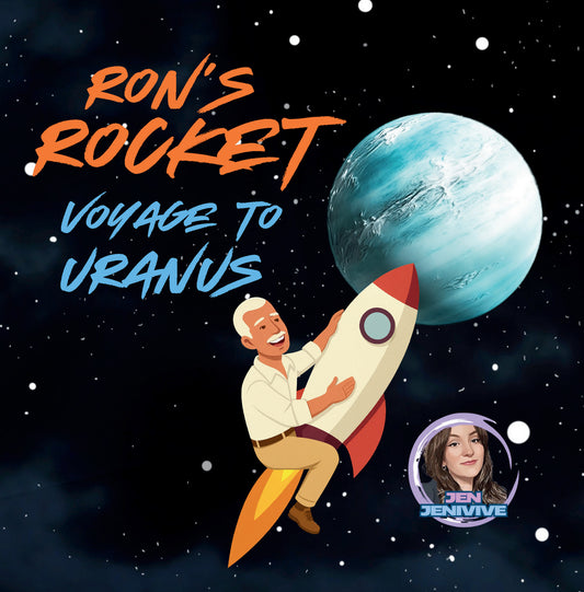 Ron's Rocket: Voyage To Uranus by Jen Jenivive, front cover