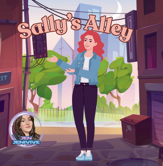 Sally's Alley by Jen Jenivive, front cover