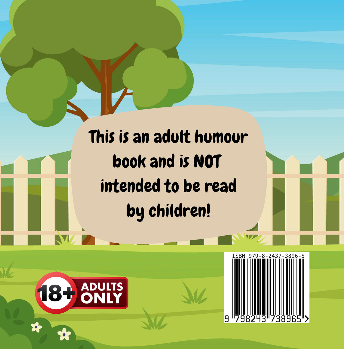 Sally's Spit Roast by Jen Jenivive, back cover