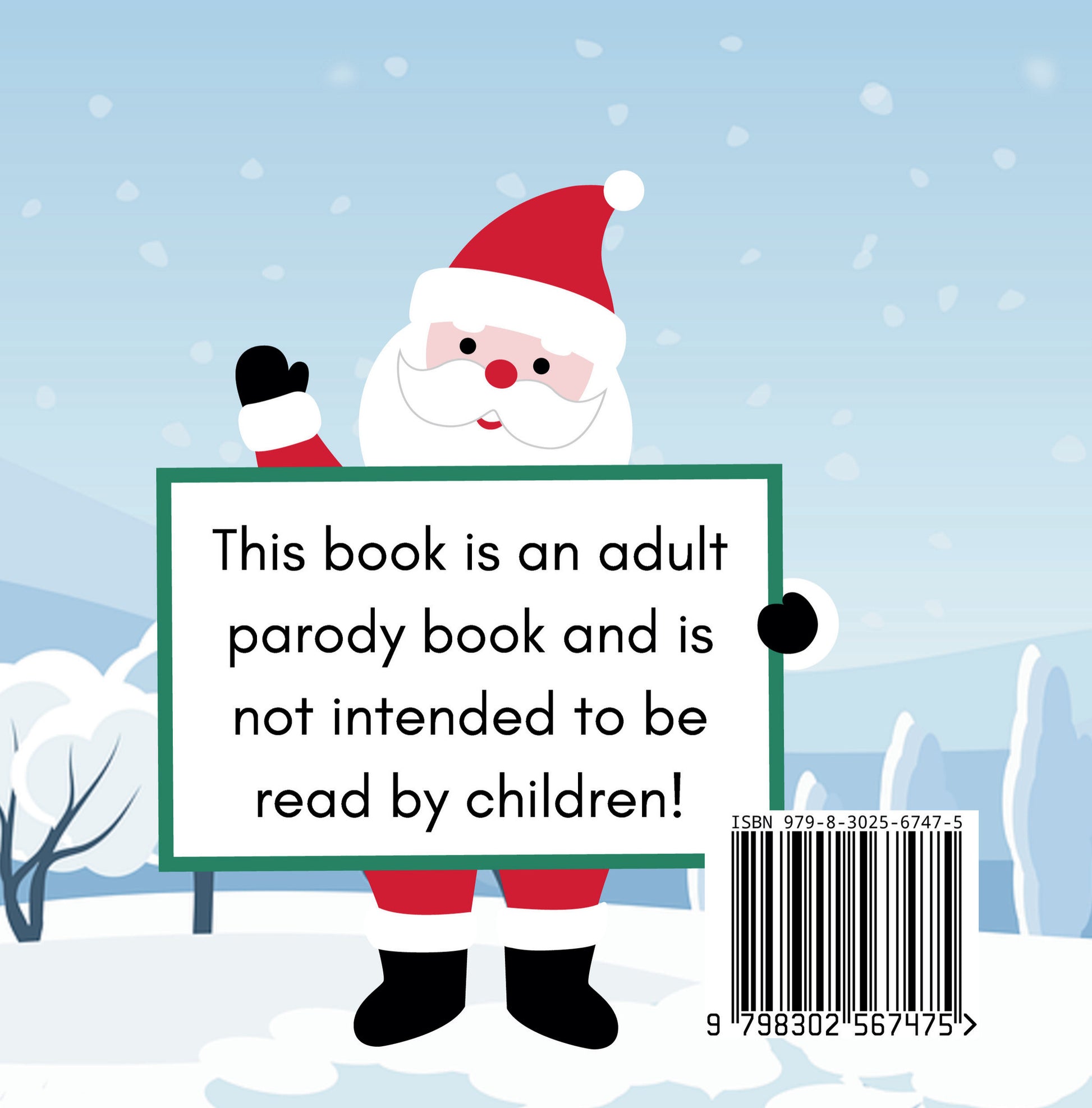 Santa's Sack by Jen Jenivive, back cover