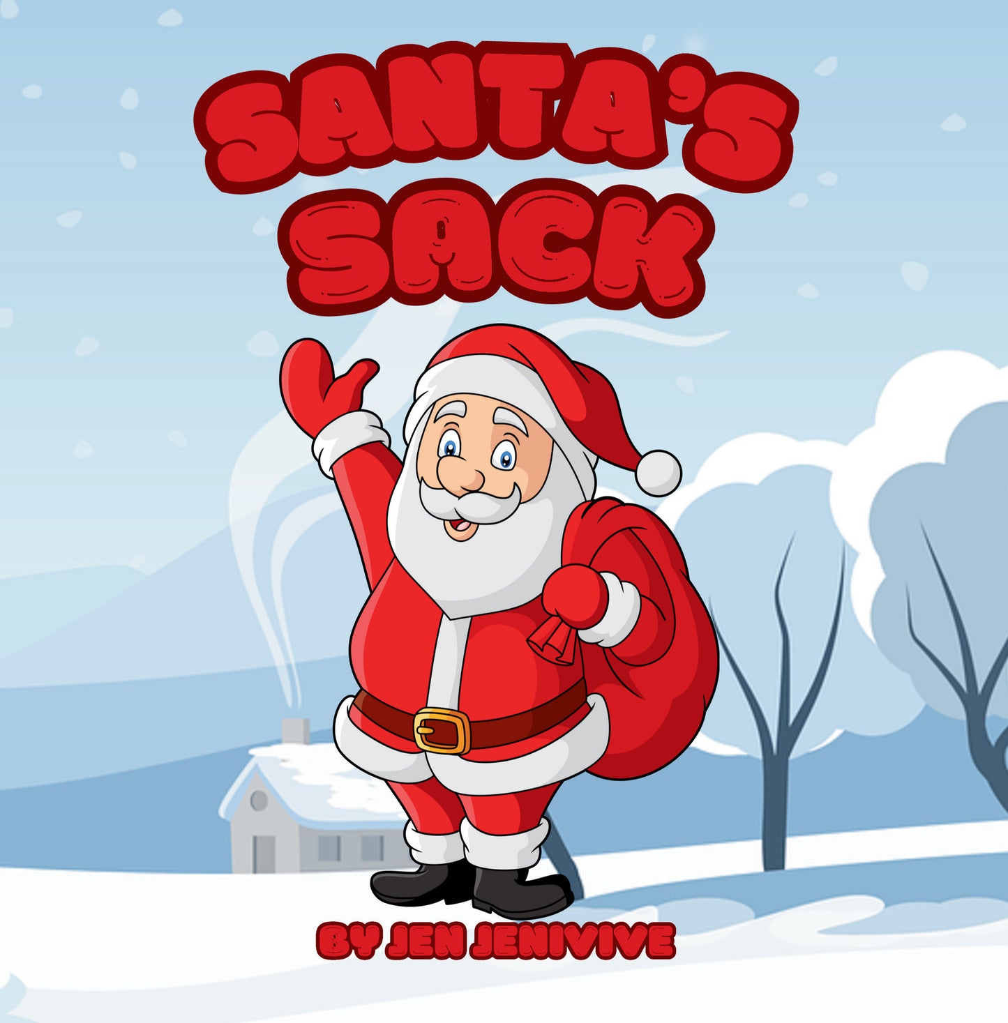 Santa's Sack by Jen Jenivive, front cover