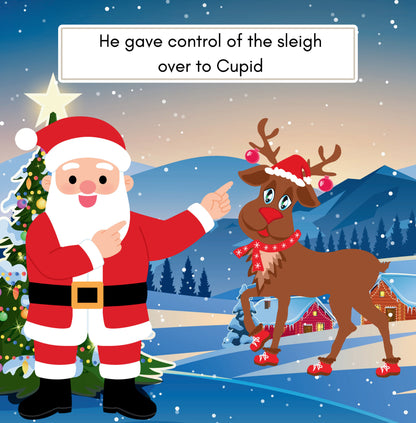 Interior page from Santa's Sack by Jen Jenivive