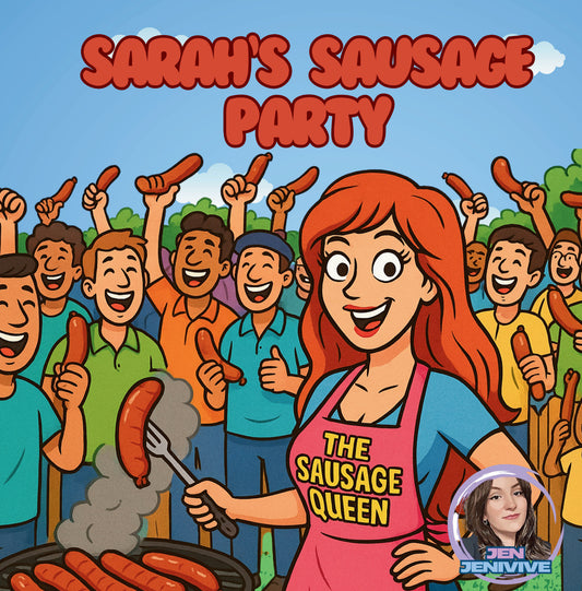 Sarah's Sausage Party by Jen Jenivive, front cover