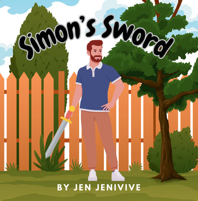 Simon's Sword by Jen Jenivive, front cover