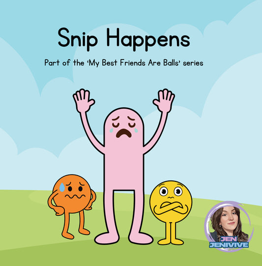 Snip Happens by Jen Jenivive, front cover