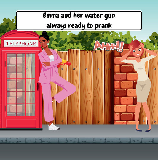 Interior page from Squirting by Jen Jenivive
