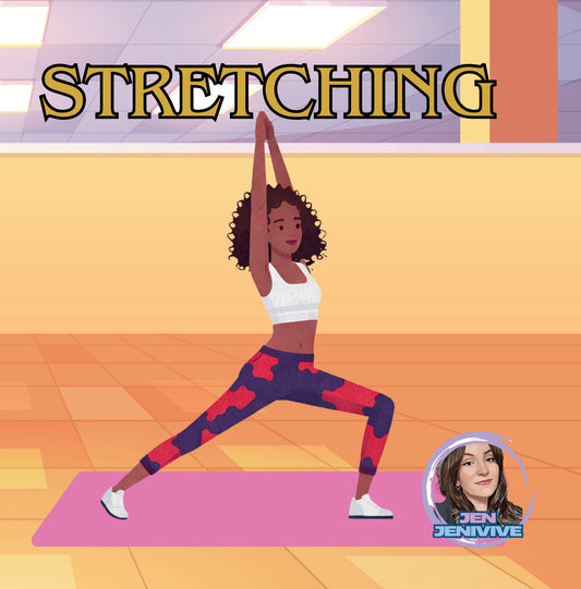 Stretching by Jen Jenivive, front cover