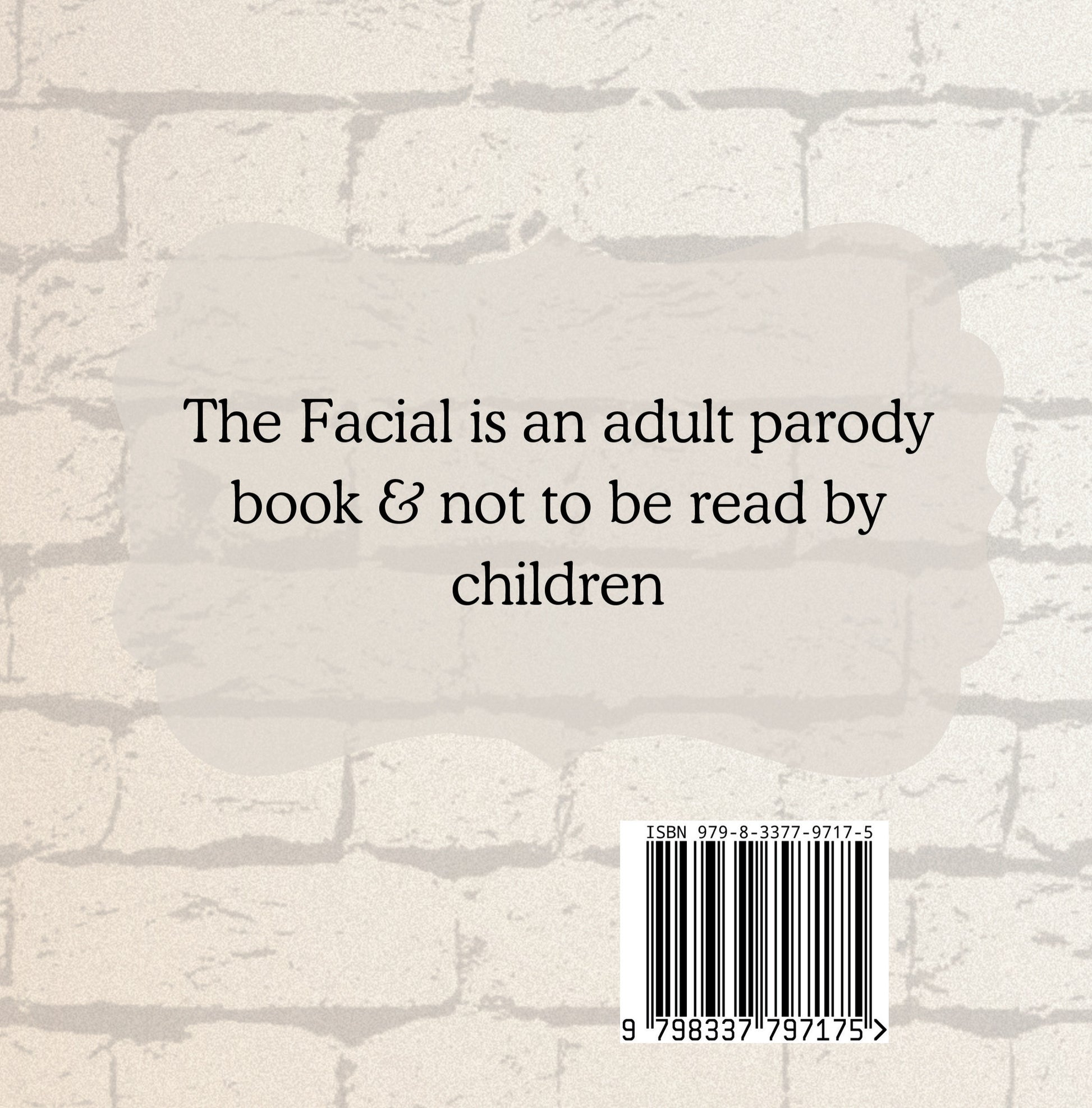 The Facial by Jen Jenivive, back cover