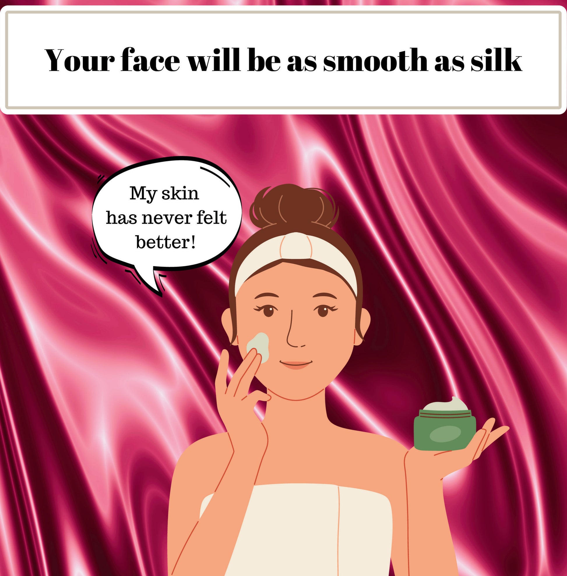 Interior page from The Facial by Jen Jenivive