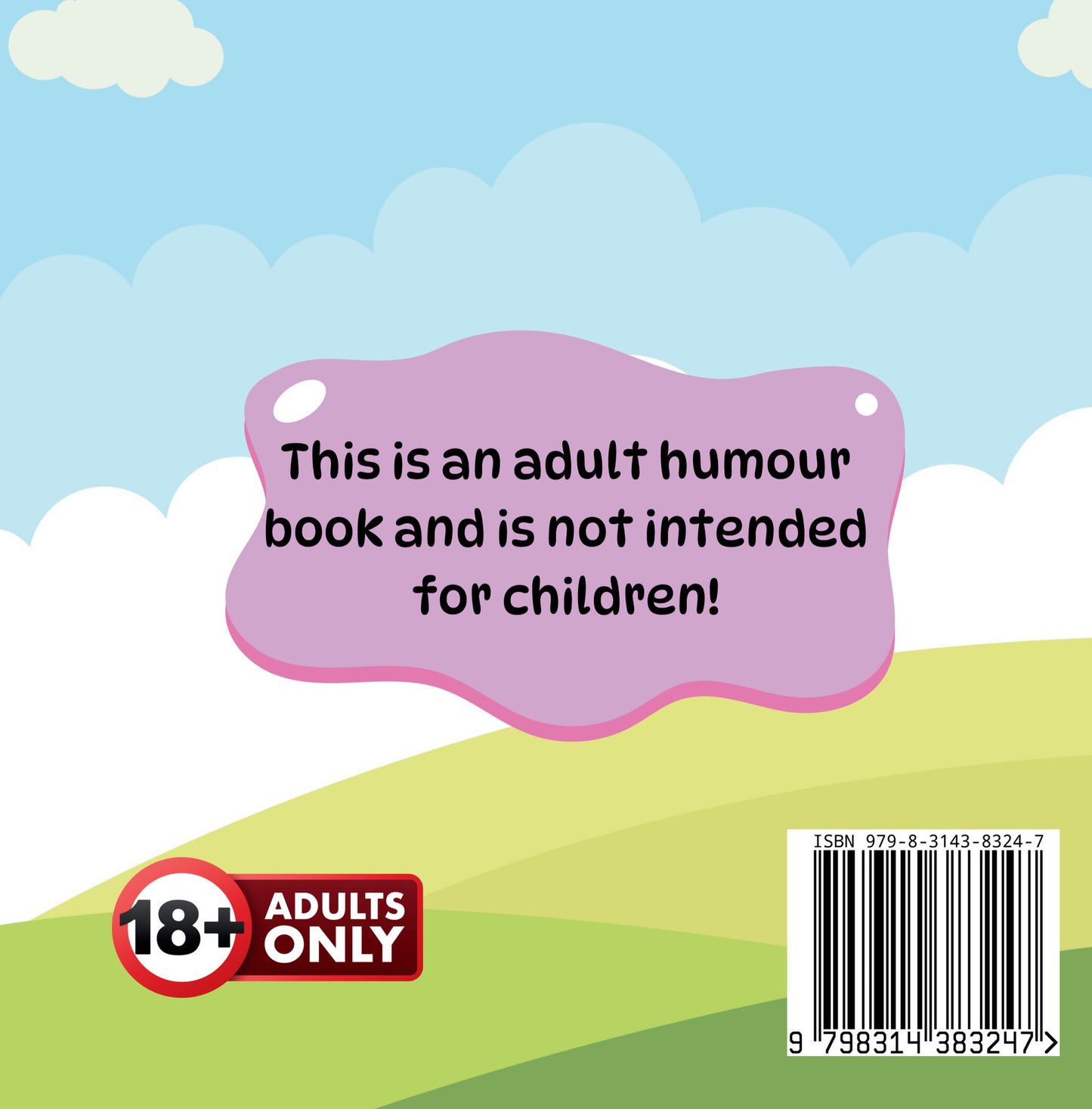 The Little Bean by Jen Jenivive, back cover