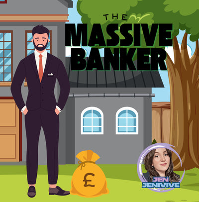 The Massive Banker by Jen Jenivive, front cover