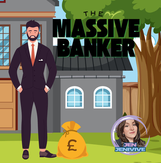 The Massive Banker by Jen Jenivive, front cover