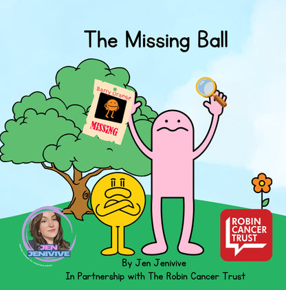 The Missing Ball by Jen Jenivive, front cover