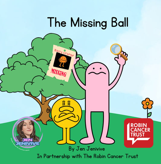 The Missing Ball by Jen Jenivive, front cover