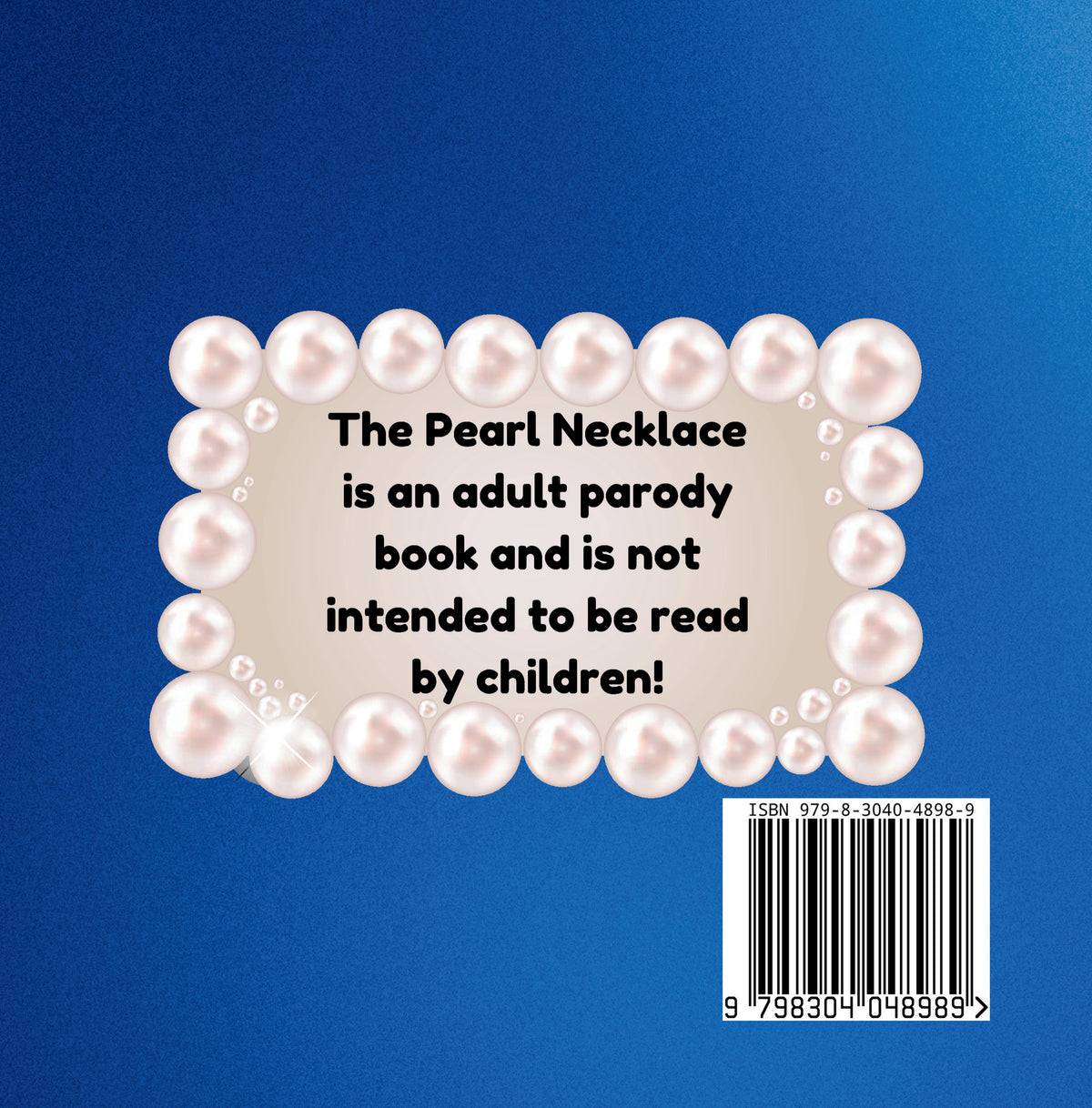 The Pearl Necklace by Jen Jenivive, back cover