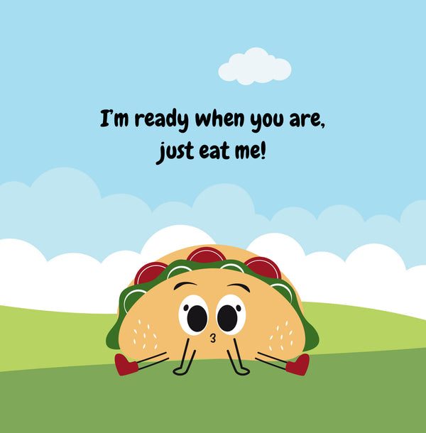 Interior page from The Tasty Taco by Jen Jenivive