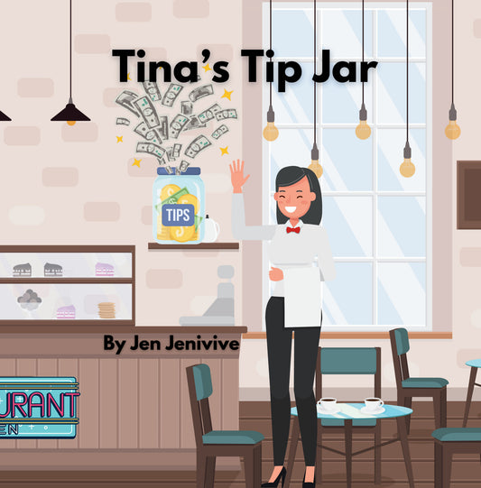 Tina's Tip Jar by Jen Jenivive, front cover